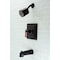 Kingston Brass Single-Handle Tub and Shower Faucet, Matte Black KB4650CKL - alternate 5